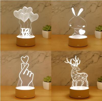 China 12 years experience designer and manufacturer OEM DIY gift product acrylic light decoration for sale