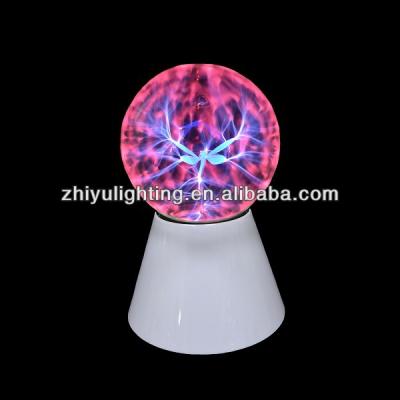 China 5 Inch Peace Plasma Light Bulb Gift With Touch for sale