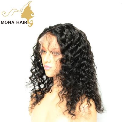 China Transparent 5x5 Lace Water Wave Water Wave Cuticle Aligned Lace Closure Hair Wig for sale