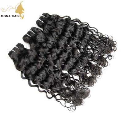 China Wholesale Price Indian Water Wave Hair Extensions Water Wave Hair For Sale for sale