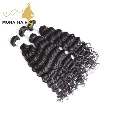 China Good Return Hair Extension Virgin Hair Sellers Wholesale Package Mongolian Weft Strong Curly Hair Weft for sale