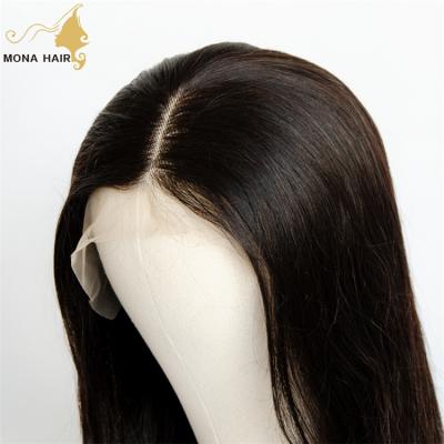 China Silky Straight Wave Accept Drop Shipping 100 Percent Virgin European Human Hair Full Cuticle Lace Front Lead Wig for sale