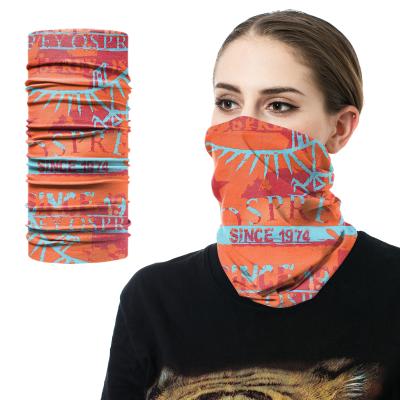 China Seamless Tube Elastic Way One The USA Seamless One Piece Bandana Scarf, Bandanna Face Mask Custom for sale