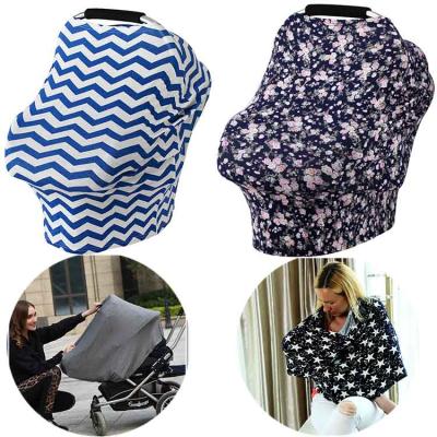 China Factory Baby Car Seat Protector Nursing Cover Multi Stretch Various Use for sale