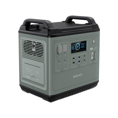 China 2022 New Large Capacity Power Backup AC Charging Portable Rechargeable Power Station for sale