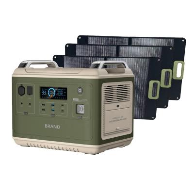 China Type C 2000W Support Customization 2kW Power Station Portable Outdoor LiFePO4 Battery Camping for sale