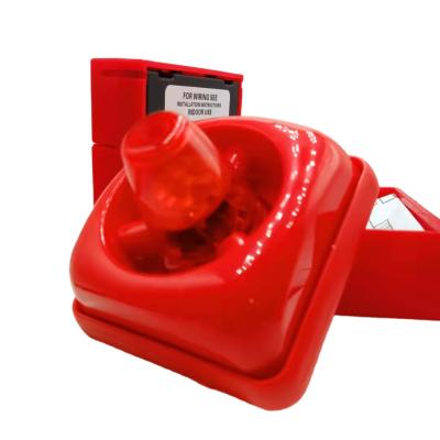 China Conventional Fire Alarm Strobe Siren 24VDC BYG-05 82*82*51mm for sale