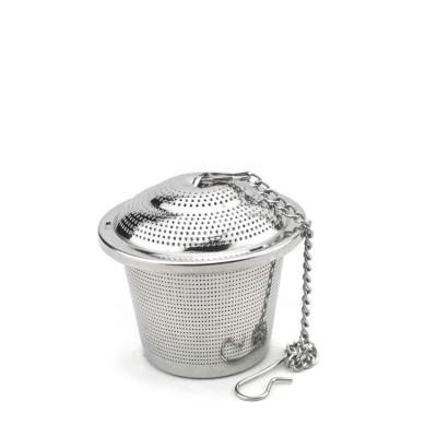 China Sustainable Stainless Steel Mesh Tea Ball Infuser for sale