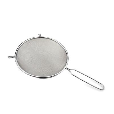 China Sustainable 35cm Kitchen Stainless Steel Mesh Strainer for sale