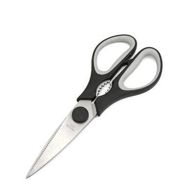 China Hot Selling Kitchen Shears Scissors Kitchen Shears Scissors With Plastic Handle for sale