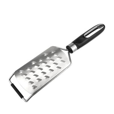 China Durable Plastic Handle Professional Stainless Steel Cheese Grater for sale