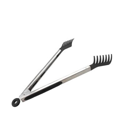 China Good Quality Stainless Steel Kitchen Food Viable Tongs for sale