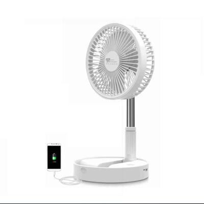 China USB MOBILE CHARGER/Foldable Folding Desk Telescopic Floor Table Fan Stand Rechargeable Electric Fan Stand For Outdoor Bedroom Office Travel Camping for sale