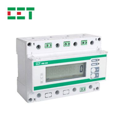 China CET PMC-340-A RS-485 Port Three Phase Four-Wire Modbus RTU Protocol Solar Smart Meter PMC-340 for sale