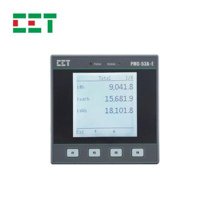 China CET PMC-53 A-E Three Phase RJ45 Modbus TCP PMC-53A-E Port Ethernet Meter Multifunctional Power Meter for sale