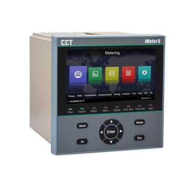 China CET iMeter 8 IEC 61000-4-30 Class A Class 0.2S Three Phase Advanced Power Quality Analyzer Monitor With Rogowski Coil CT IMeter 8 for sale