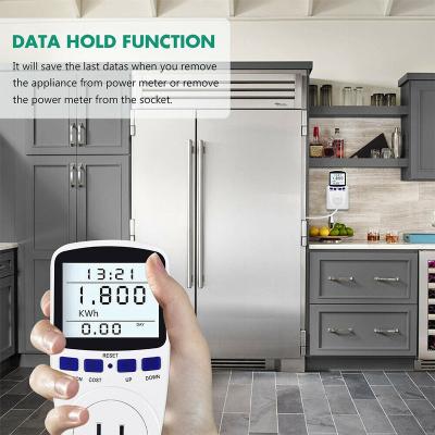 China Electricity Power Home Use US Plug Energy Meter Electric Meter Smart Socket PM-US for sale