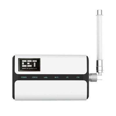 China LOEAWAN communication CET 4G/Ethernet/Wi-Fi Modbus LoRaWAN indoor outdoor gateway with lorawan module for sale