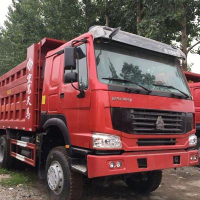 China SINOTRUK tipper truck Howo 336/371/420 HP 10 wheeler tipper dumper tipping truck for sale 6 - 8L for sale