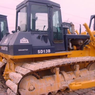 China Construction worksÂ   low price used hydraulic crawler bulldozer shantui SD13B in stock on hot sale for sale