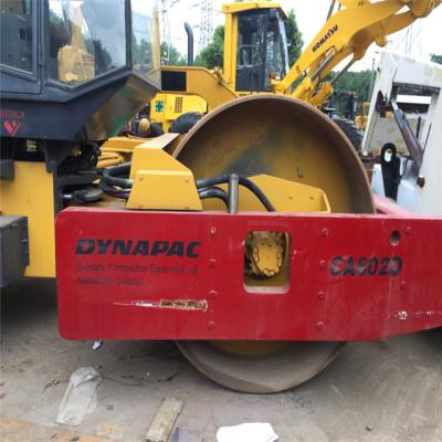 China Cheap price second hand used Dynapac CA602D drum smooth road roller for sale CA602 for sale