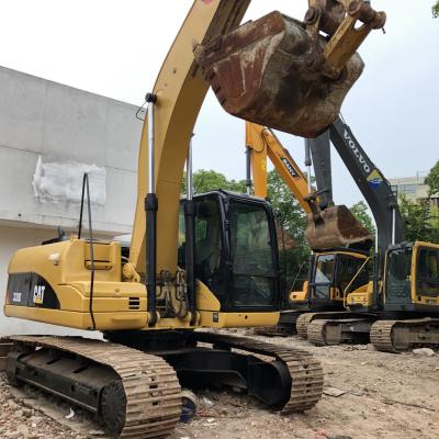 China Farms used famous brand CAT 320D excavator in stock, Mini Cater 320D excavator for sale for sale