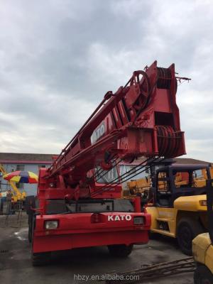 China TRUCK CRANE Cheap Price Used Japan Kato 50 Ton Rough Terrain Crane KR-500 For Sale for sale