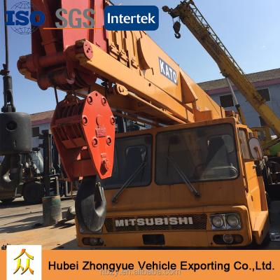 China Used Kato 45 Ton NK450 Japanese Mobile Crane CRANE TRUCK Good Price For Sale for sale