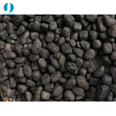 China 100% Hainan Modern Wholesale Modern Natural Pumice Round Tumbed Volcanic Lava Stone Pebble Small for sale