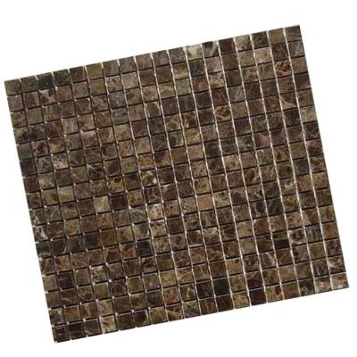 China Wholesale Cheap Parquet Hexagon Bath 3d Diamond Marble Pool Mosaic Slab for sale