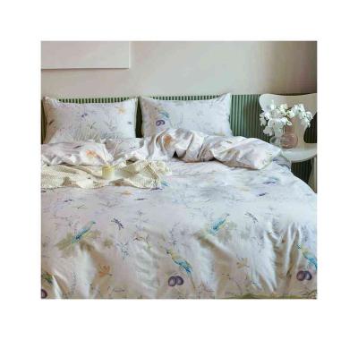 China Other Floral Bedspread 100% Bedding Sheet Set 100% Cotton Set for sale