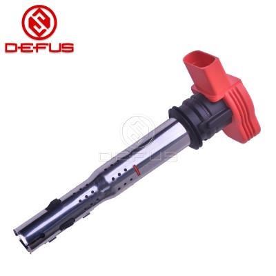 China DEFUS Plastic Metal Replacement Parts Car Rubber Auto Ignition Coil For A4 A5 R8 VW Golf GTI 2.0T Auto Ignition Coil 06E905115G for sale