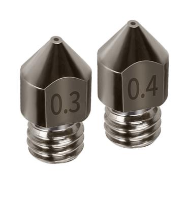 China Long Life Low Cost Tungsten carbide 3D Nozzle  tungsten carbide 3d printer nozzle Tungsten Carbide 3D Extruder Nozzle for sale