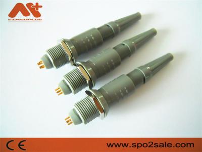 China O Pin 6 plástico médico do conector Etco2 obstrui Grey Shell para o cabo de 5.00mm à venda