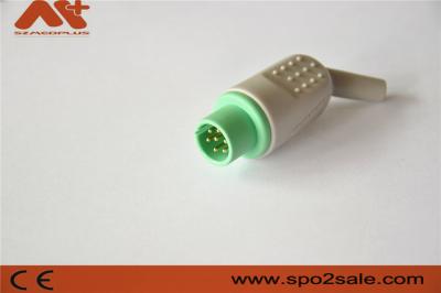 China Medizinisches Verbindungsstück kompatibel für Bionet spo2/ECG cble mit grüner Farbe 7pin zu verkaufen