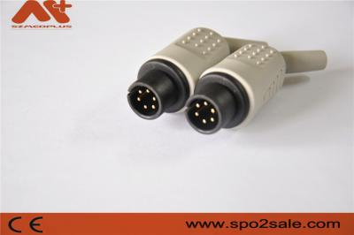 中国 6 BCI Criticareのモニターの付属品のためのPinの医療機器のコネクターECGのコネクター 販売のため