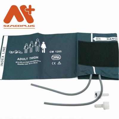 China 2755 NIBP Cuff Adult 46-66cm Medline Blood Pressure Cuff Thigh Dual Tube for sale