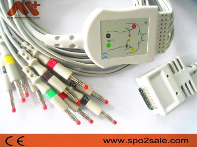 China 1.2M ECG Kabel 10 de Draad van het Lood 012-0700-00 Ecg Lood voor E350 E350I E550 E560 EK10 Te koop