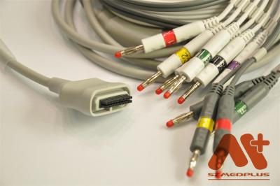 Cina Edan SE 15-15 ECG Cable, IEC, Banana 4.0 in vendita