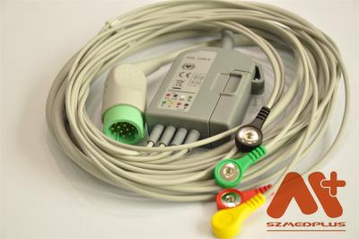 China Control físico compatible con el ECG Cable de tronco 4 de plomo - 11111-000020 en venta