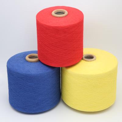 China Regenerated / Recycled New Sustainable Sock Yarn Color Cotton Knitting Yarn for sale