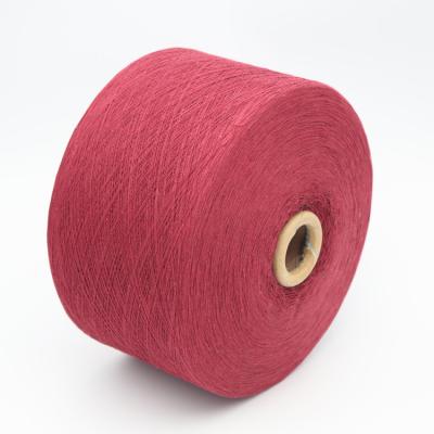 China Sustainable Regenerated 65/35 Cotton Polyester Blended Knitting Yarn for sale