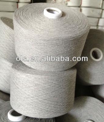 China Wast OLS100 cotton/polyester carded yarn for sale