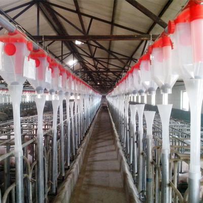 China Economical And Convenient To Work Full Set Pig Farrowing Automatic Chain Hog ​​Feeding System With Feed Distributor for sale