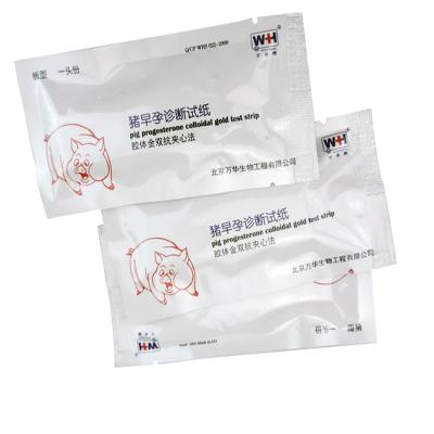 China Pig Sow Pregnancy Test Paper Diagnostic Exam For Early Pregnancy Pig Equipment for sale