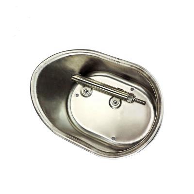 China Durable Stainless Steel Pig Water Bowl Pig Drinking Water Bowl Bowl Drinker For Pig for sale