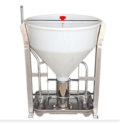 China Farms Automatic Pig Feeding Equipment 80kg 100kg Drop Feeders And Waterers Pig Feeder for sale