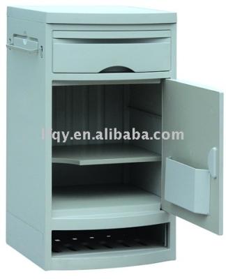 China Hospital Cabinet Universal Plastic Bedside Table Used For Hospital for sale