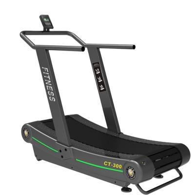 China Commercial Trainer CT-300 Manual Treadmill Cardio Equipment Cardio Fitness for sale