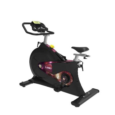 China Universal Gym Equipment Fitness Machine Exercise Folding Body Building Indoor Home Belt Driven Spin Bike With Counter for sale